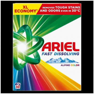 Ariel Alpine Color prací prášek 2,75 kg 50 PD – Zboží Dáma