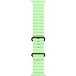 Apple Watch 49mm neonově zelený Oceánský řemínek - provedení z černého titanu MGCL4ZM/A – Zboží Živě