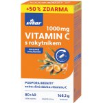 Vitar Vitamin C 1000 mg+rakytník 120 tablet – Hledejceny.cz