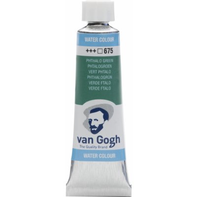 Van Gogh Akvarelová barva v tubě10 ml 675 Phthalo Green – Zboží Dáma