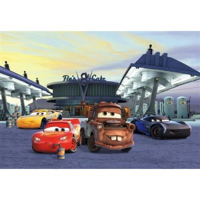 Komar 8-4101 Fototapety Disney Cars 3 stanoviště rozměr 368 cm x 254 cm