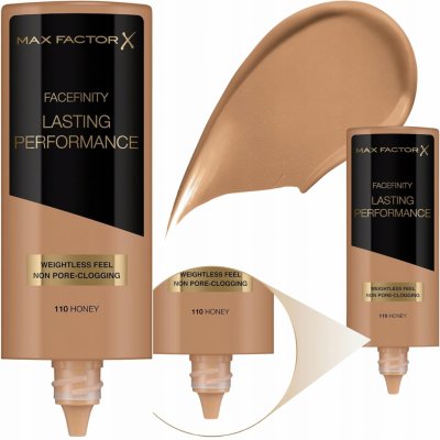 Max Factor Lasting Performance Long Lasting Make-Up 110 Honey dlouhotrvající make-up pro sjednocenou a rozjasněnou pleť 35 ml – Sleviste.cz