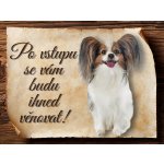 Sport hobby Cedulka Papilon Po vstupu CP1289 15 x 11 cm – Hledejceny.cz