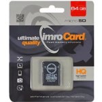IMRO microSDXC Class 10 64 GB 34216 – Zboží Živě