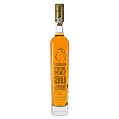Grand Breuil Poire au Cognac 38% 0,5 l (holá láhev) – Zboží Mobilmania