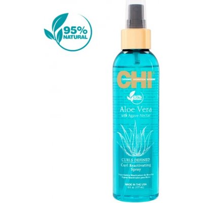 CHI Aloe Vera Curl Reactivating Spray 177 ml – Zboží Mobilmania