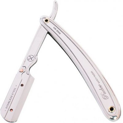 Parker Professional Barber 31R Steel Razor Shavetta na holení stříbrná – Zboží Dáma
