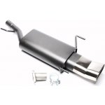 TA Technix sportovní výfuk Opel Astra G hatchback 3/5dvéř. (98-05), 1x 70x140 mm DTM oválná zahnutá nerezová koncovka s pertlem – Hledejceny.cz