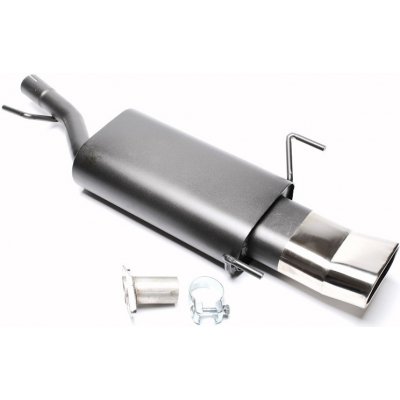 TA Technix sportovní výfuk Opel Astra G hatchback 3/5dvéř. (98-05), 1x 70x140 mm DTM oválná zahnutá nerezová koncovka s pertlem – Hledejceny.cz