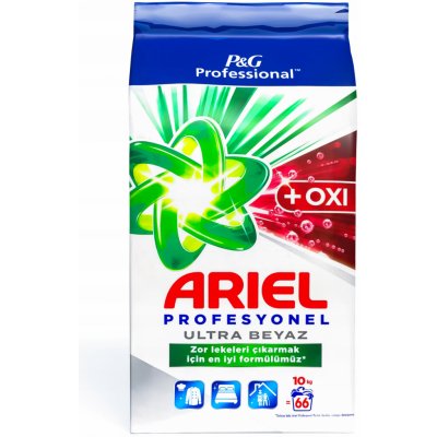 Ariel Professional Ultra OXI prášek na bílé prádlo 10 kg – Zbozi.Blesk.cz