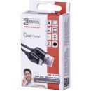 Emos SM7004B USB 2.0 A/M - micro B/M, 1m, černý