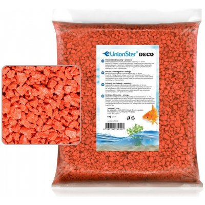 UnionStar písek Deco oranžový 5 kg – Hledejceny.cz
