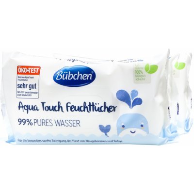 Bübchen vlhčené ubrousky Aqua Touch 3 x 48 ks 144 ks