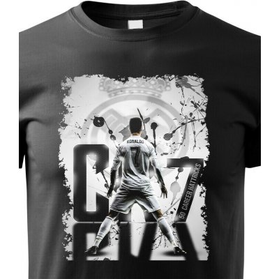 Dětské tričko Cristiano Ronaldo 7 ČernáCanvas Dětské tričko Bezvatriko.cz 3006 – Zboží Mobilmania