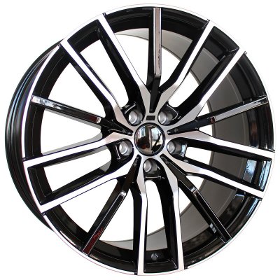 Racing Line H5032 11,5x21 5x120 ET37 black polished – Hledejceny.cz
