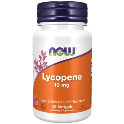 NOW Foods lykopen 10 mg 60 měkkých tobolek – Hledejceny.cz
