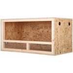 Invital OSB dřevěné sestavitelné terárium 150 x 60 x 80 cm – Zboží Dáma