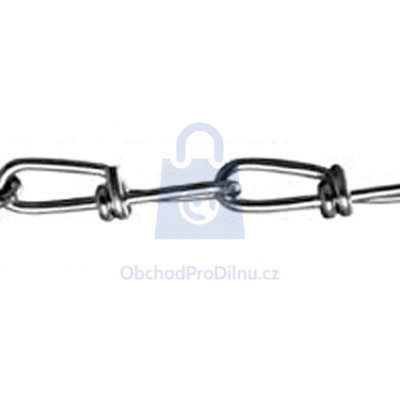 Řetěz uzlovaný DIN 5686, nerez A4 1,6 x 22 mm 1 m – Hledejceny.cz
