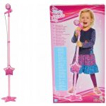 Simba MMW Růžový mikrofon se stojanem také pro MP3 – Sleviste.cz