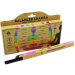 Balanced Chakra Sada vonných tyčinek 7 x 10 ks – Hledejceny.cz