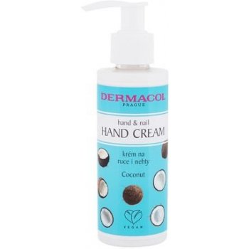 Dermacol Hand and nail hand cream krém na ruce i nehty s pumpičkou kokos 150 ml