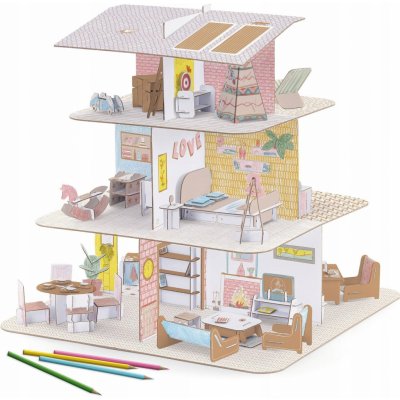 Djeco Udělej si sám Domeček pro panenky – Hledejceny.cz