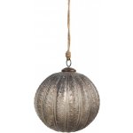 Clayre & Eef Skleněná vánoční ozdoba Éclat Bronze L 20*20 cm – Hledejceny.cz