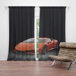 Sablio Závěs Sportovní auto 1: 2ks 140x250cm – Hledejceny.cz