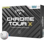 Callaway Chrome Tour X Triple Track 24 bílé 12 ks – Sleviste.cz