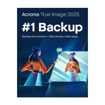 Acronis True Image Essentials, pro 3 počítače, předplatné na 1 rok (HOFASHLOS21) – Zboží Živě
