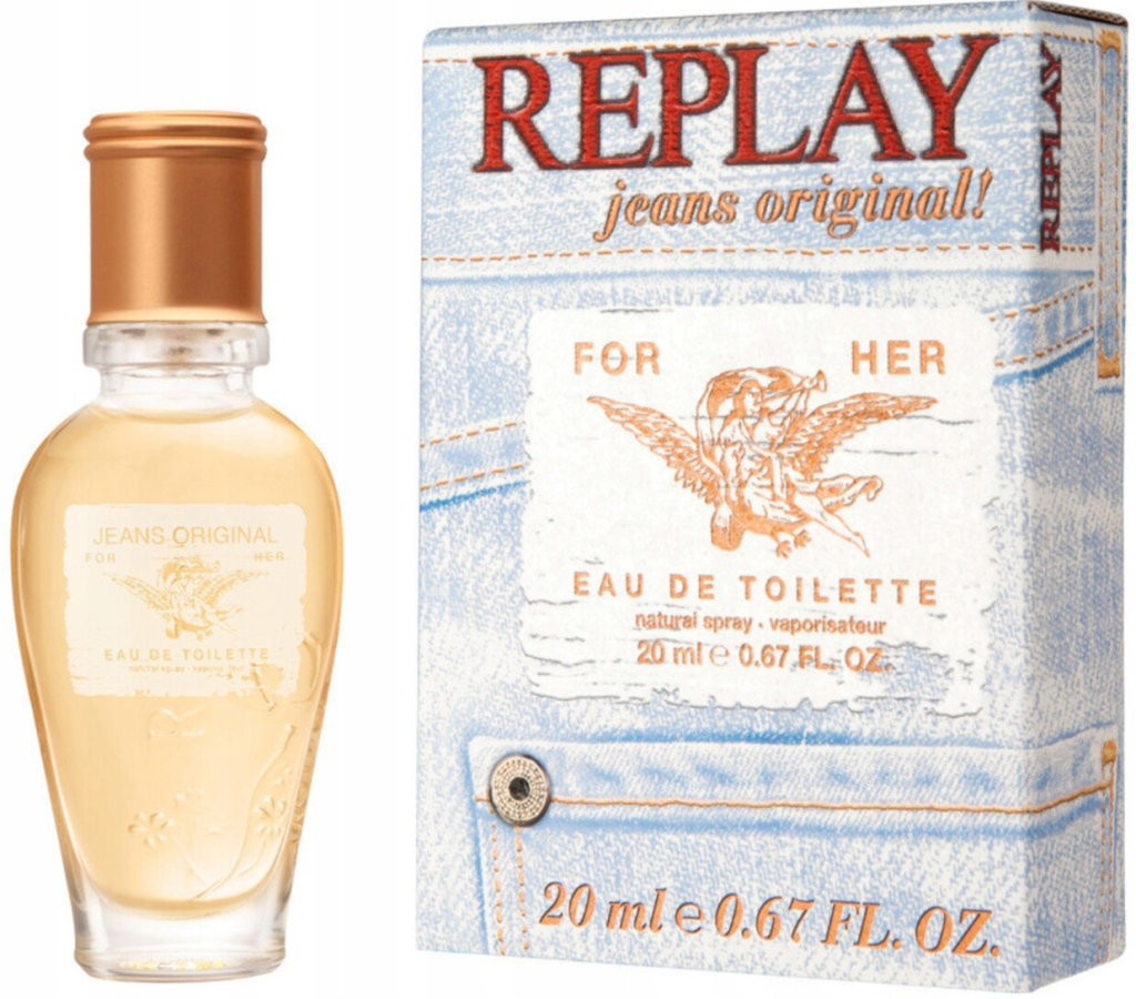 Replay Jeans Original! toaletní voda dámská 40 ml