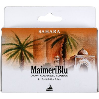Maimeri Blu Sada akvarelových barev Sahara 6 x 12 ml – Hledejceny.cz