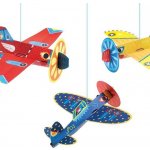 Djeco Závěsná dekorace Letadla – Zboží Dáma