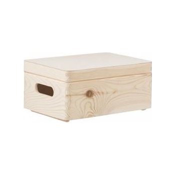 Dřevobox Dřevěný box s víkem KRD49
