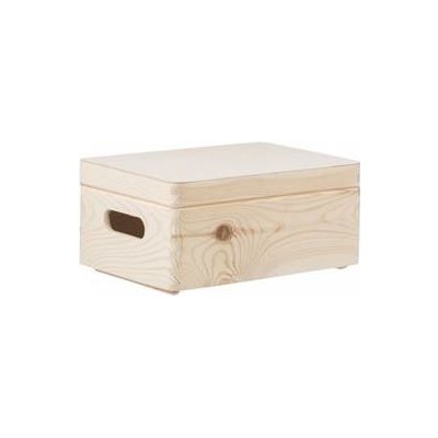 Dřevobox Dřevěný box s víkem KRD49