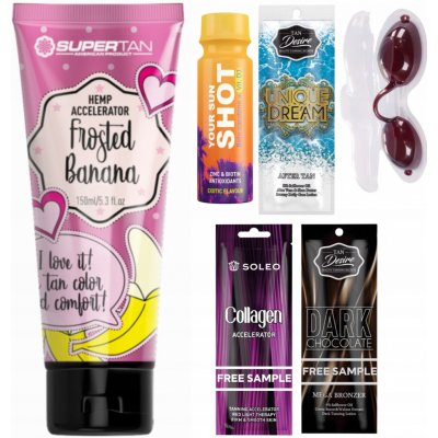 SuperTan Frosted Banana intenzivní urychlovač opalování do solária 150 ml – Zboží Dáma