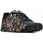 Skechers Uno Metallic Love black/gold černá – Hledejceny.cz