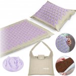 Neo-Sport Akupresurní podložka NS902 šedo-levandulová – Zboží Dáma