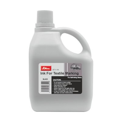Shiny Razítková barva ST-1 na textil černá 1 000 ml – Hledejceny.cz