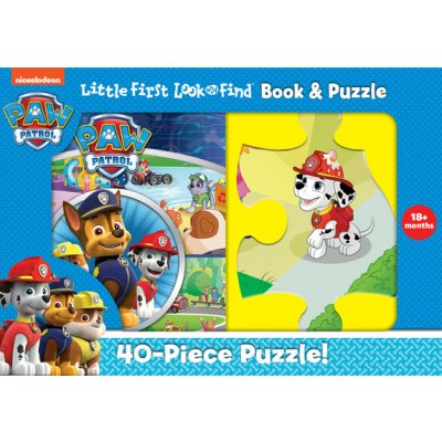 Nickelodeon Paw Patrol: Little First Look and Find Book & Puzzle