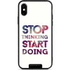 Pouzdro a kryt na mobilní telefon Apple Mobiwear Glossy - Apple iPhone X XS - G078G Start doing