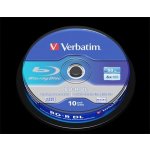 Verbatim BD-R DL 50GB 6x, spindle, 10ks (43746) – Zboží Živě