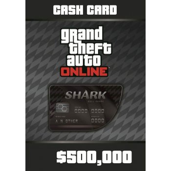 Grand Theft Auto Online Bull Shark Cash Card 500,000$