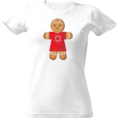 Tričko s potiskem Perníček Máma Bílá – Zboží Dáma