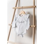 Černá na bílé Bodyčko FRAJERKA dlouhý rukáv – Hledejceny.cz