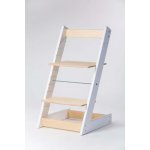 Lucas Wood Style rostoucí židle Alfa I bílá/přírodní – Zboží Dáma