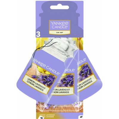 Yankee Candle Lemon Lavender papírová visačka 3 ks – Zbozi.Blesk.cz