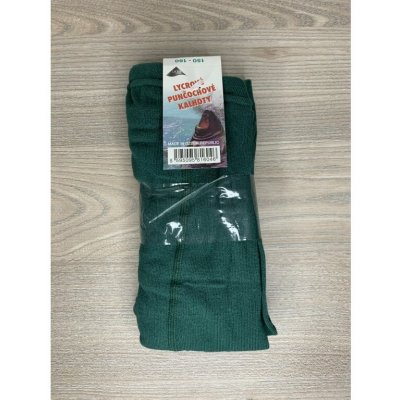 Dotex D&D Dámské bavlněné punčocháče Lycra Zelená – Zboží Dáma