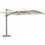 Slunečník výkyvný SOLUNA Orléans 300 x 300 cm ecru – Sleviste.cz