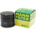 Olejový filtr MANN-FILTER W 67/1 – Sleviste.cz